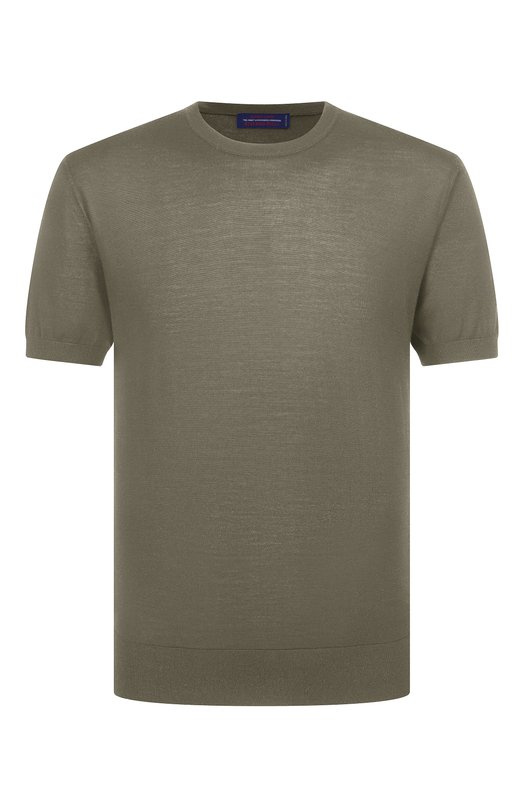 Джемпер из кашемира и шерсти Stefano Ricci W505506G10/W26150 Хаки W505506G10/W26150