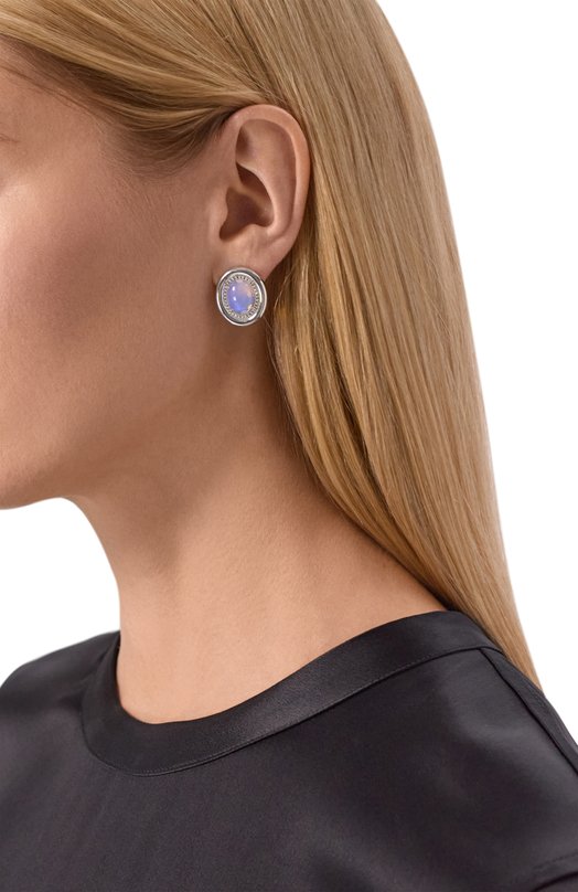 Серьги с опалами и топазами Moonka OPL-925SL-EA00-OPL Серебряный  OPL-925SL-EA00-OPL Фото 2