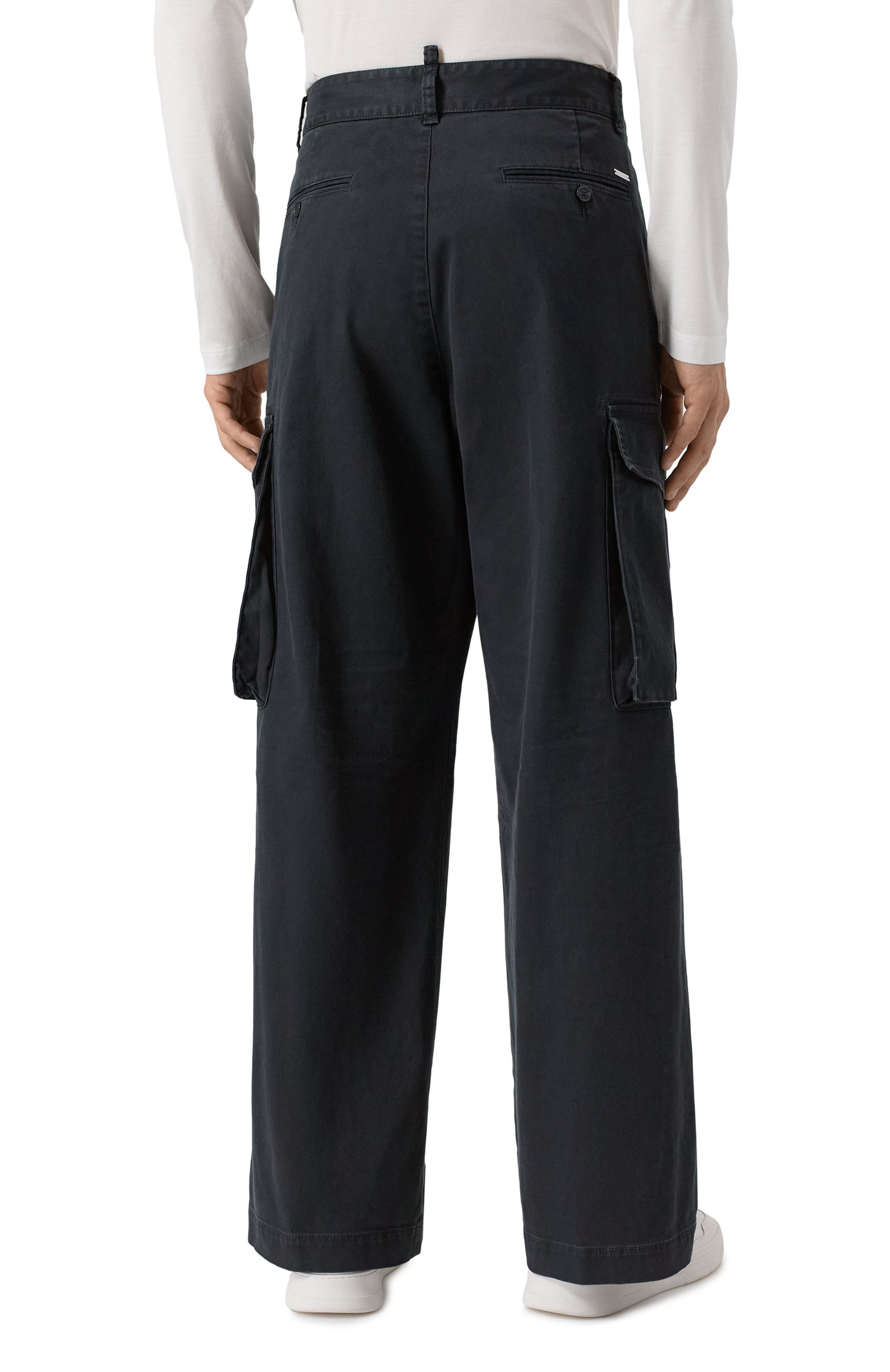 Хлопковые брюки-карго DSQUARED2, арт. S74KB1079/S39021, фото 4