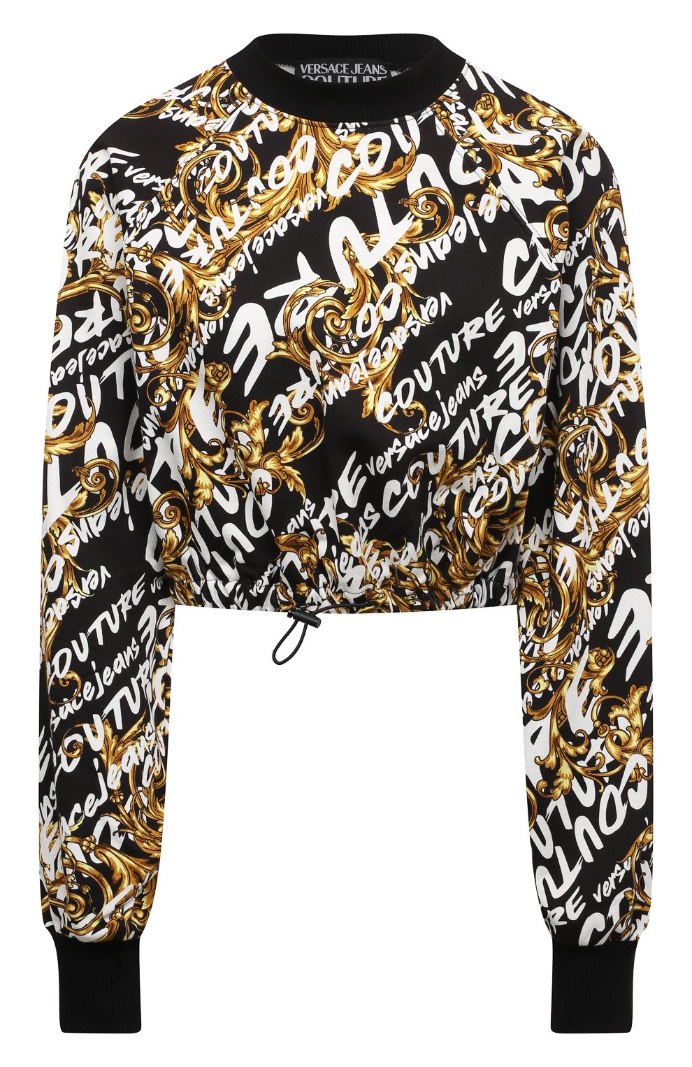 Хлопковый свитшот VERSACE JEANS COUTURE разноцветного цвета по цене 35250 руб., арт. 73HAI3A1-73DP301 EASY FELPA GARZATA PR./FS048, фото 1 Хлопковый свитшот VERSACE JEANS COUTURE, арт. 73HAI3A1-73DP301 EASY FELPA GARZATA PR./FS048, фото 1