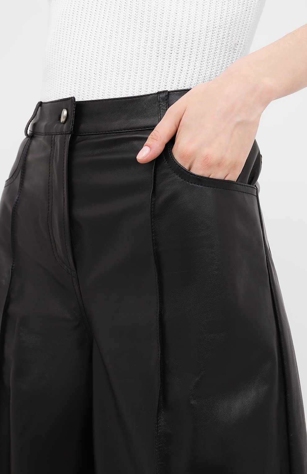 Кожаные шорты DROME, арт. DPD1991P/D400P, фото 5