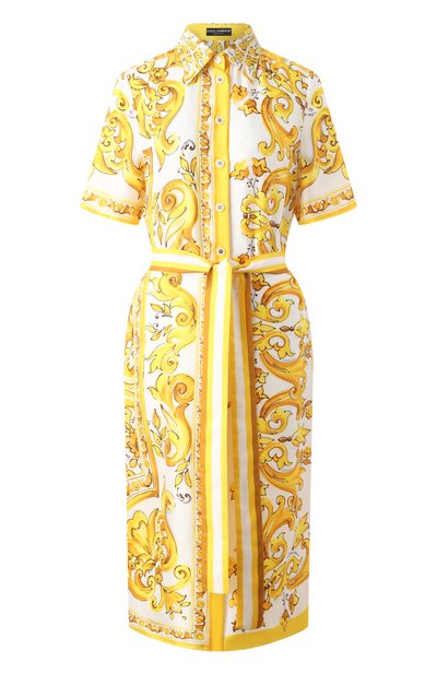Женское шелковое платье DOLCE & GABBANA, арт. F6JICT/HI1TK