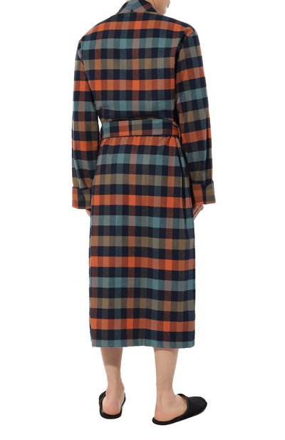 Хлопковый халат DEREK ROSE, арт. 5505-KELB040, фото 4