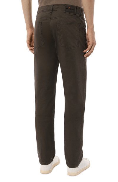 Хлопковые брюки KITON, арт. UPNJSK0600D, фото 4