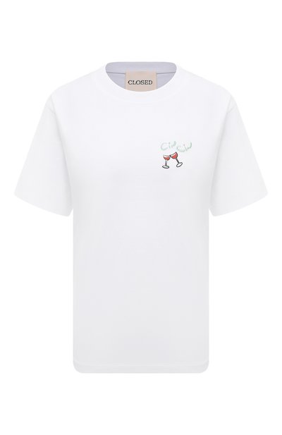 Хлопковая футболка CLOSED, арт. C95845-44H-PR, фото 1