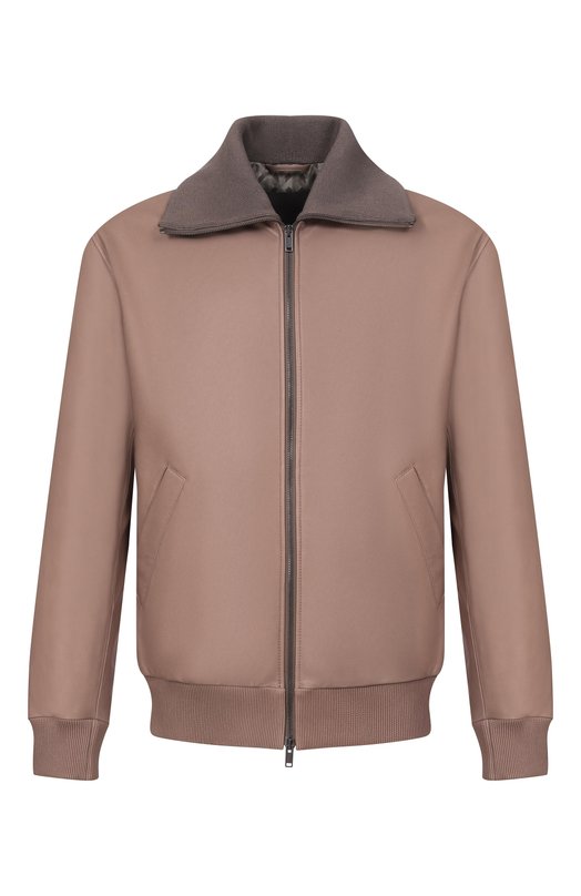 Кожаный бомбер MVST M26.2PM.L006/L011 NAPPA CREAM Бежевый M26.2PM.L006/L011 NAPPA CREAM