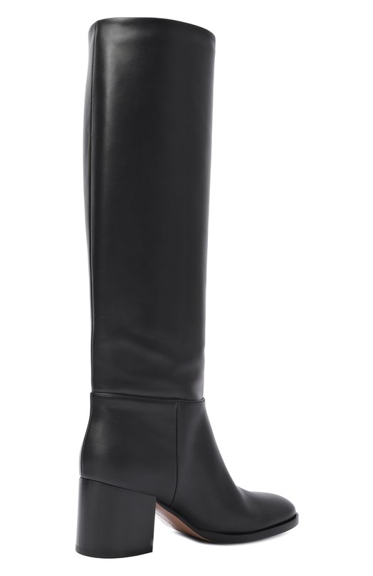 Кожаные сапоги Santiago 60 Gianvito Rossi G80304.60CU0.VGIBLACK Чёрный  G80304.60CU0.VGIBLACK Фото 5