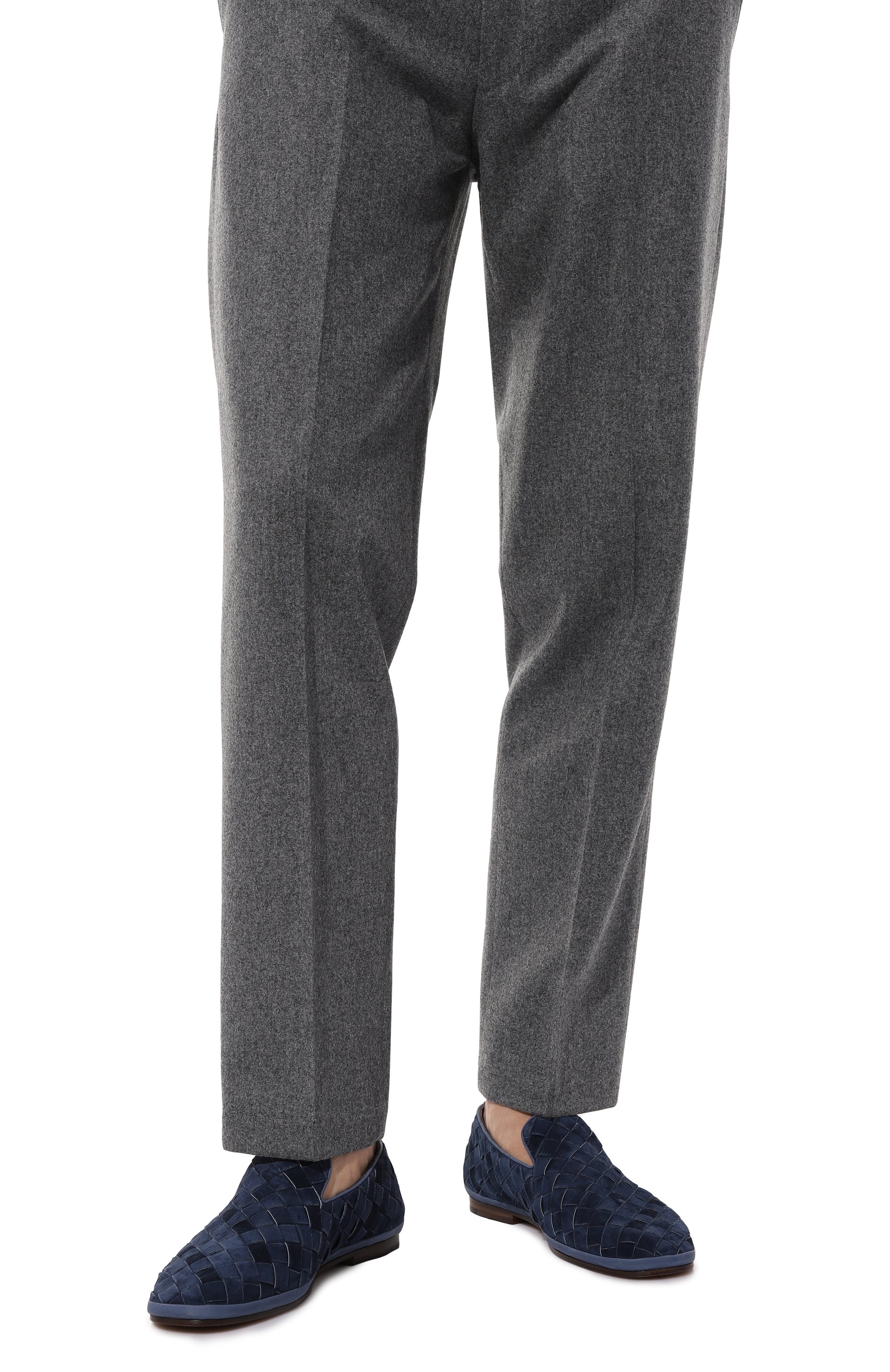 Замшевые лоферы guinea H`D`S`N BARACCO синего цвета по цене 58300 руб., арт. GUINEA.S.3*, фото 3 Замшевые лоферы guinea H`D`S`N BARACCO, арт. GUINEA.S.3*, фото 3