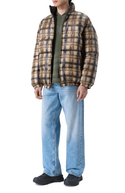 Двусторонний пуховик DIESEL коричневого цвета по цене 55500 руб., арт. A21892/0ENBM, фото 2 Двусторонний пуховик DIESEL, арт. A21892/0ENBM, фото 2