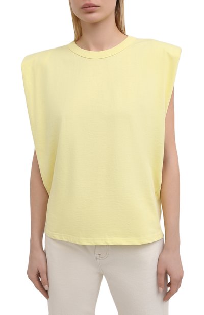 Хлопковая футболка THE FRANKIE SHOP, арт. TS EVA KR 07, фото 3