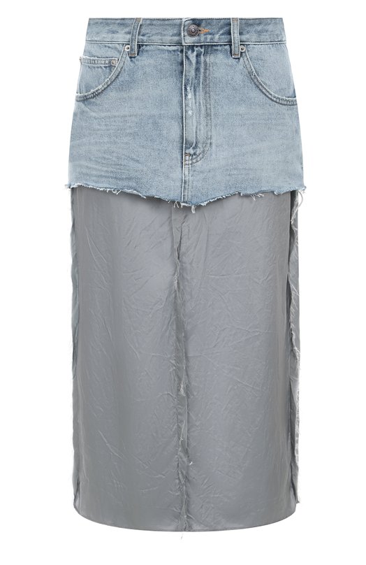 Джинсовая юбка Balenciaga 831721/TSW82 Голубой 831721/TSW82