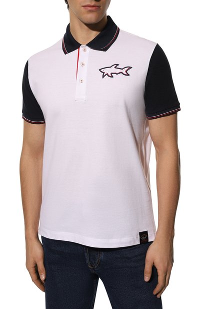 Хлопковое поло PAUL&SHARK, арт. 23411232/3XL-6XL, фото 3