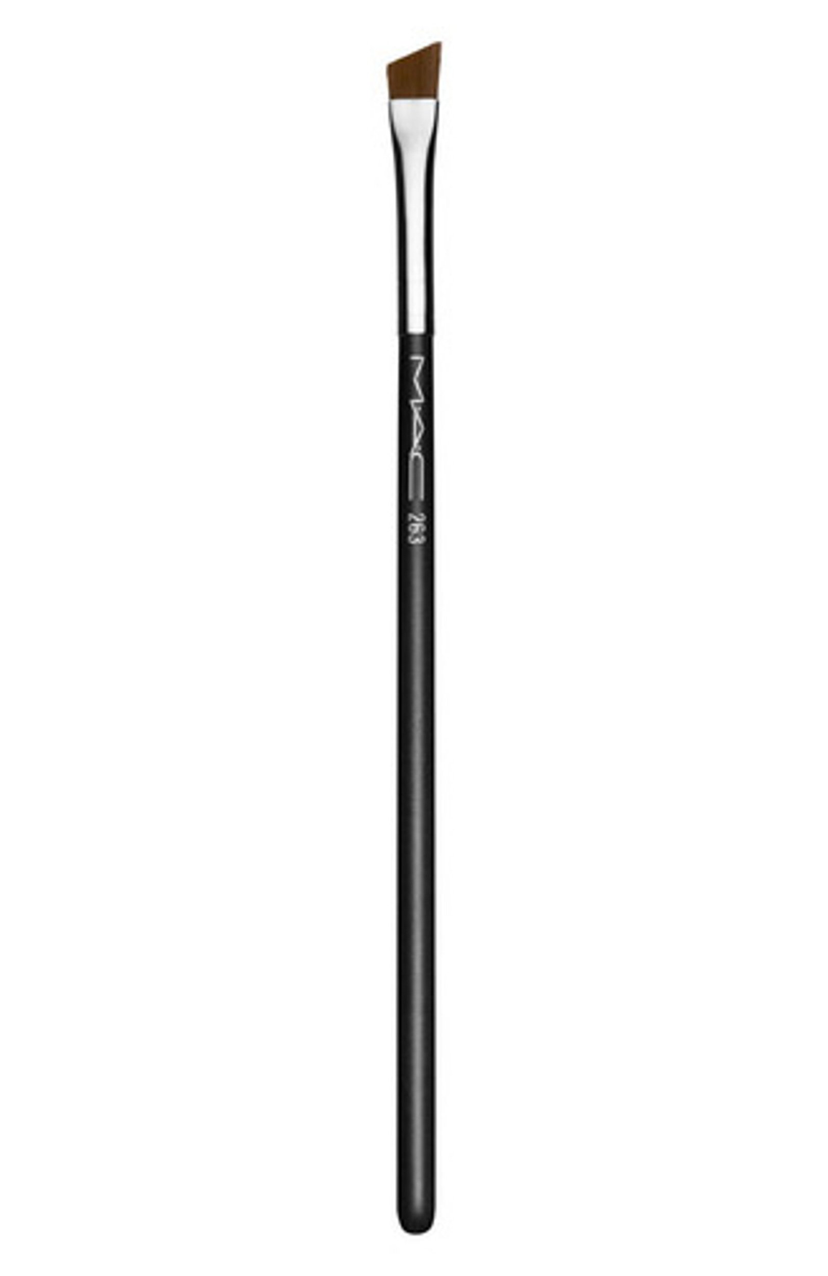 Плоская скошенная кисть №263 MAC бесцветного цвета по цене 2750 руб., арт. M871-01, фото 1 Плоская скошенная кисть №263 MAC, арт. M871-01, фото 1