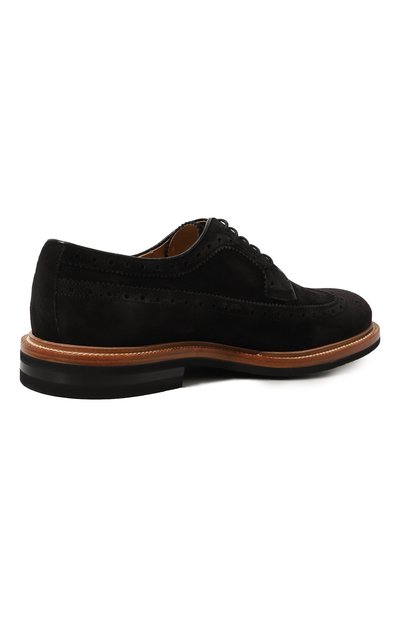 Замшевые дерби BRUNELLO CUCINELLI, арт. MZUPEB2198, фото 5