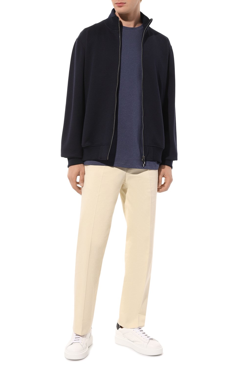 Хлопковый лонгслив BOSS ORANGE, арт. 50476192, фото 2