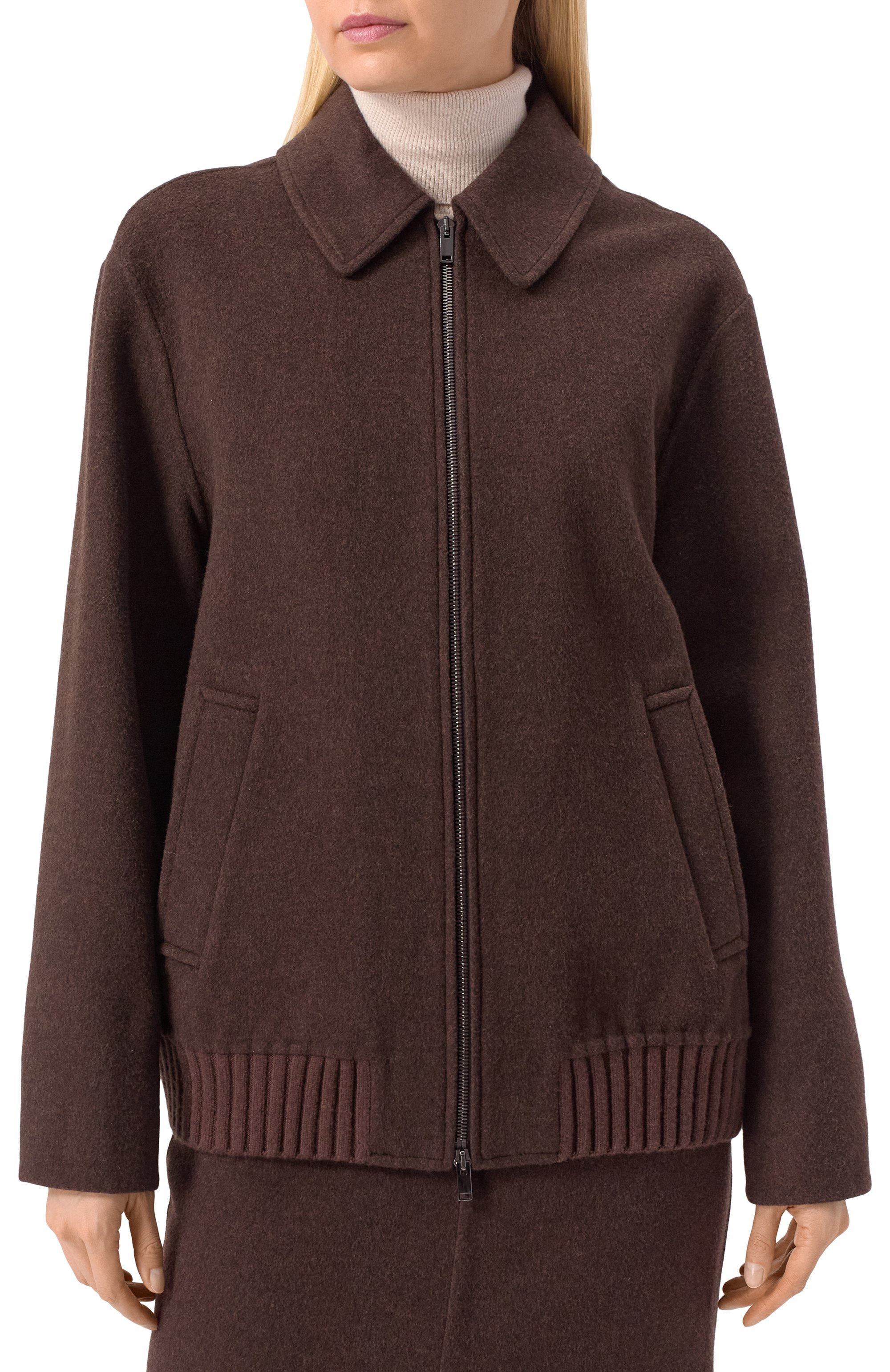 Бомбер из шерсти и кашемира MVST, арт. TXTRBCK-Y331-1/LP1446, фото 3