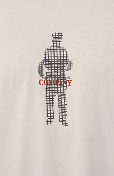 Хлопковая футболка C.P. COMPANY, арт. 17CMTS164A006586W, фото 5