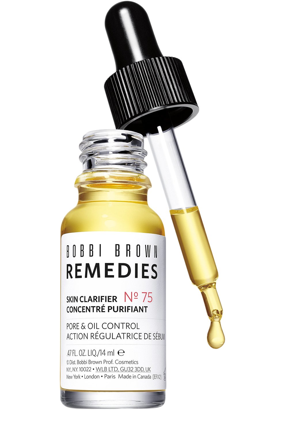 Эликсир для очищения кожи skin clarifier no. 75 (14ml) BOBBI BROWN бесцветного цвета по цене 5300 руб., арт. EFX2-01, фото 1 Эликсир для очищения кожи skin clarifier no. 75 (14ml) BOBBI BROWN, арт. EFX2-01, фото 1