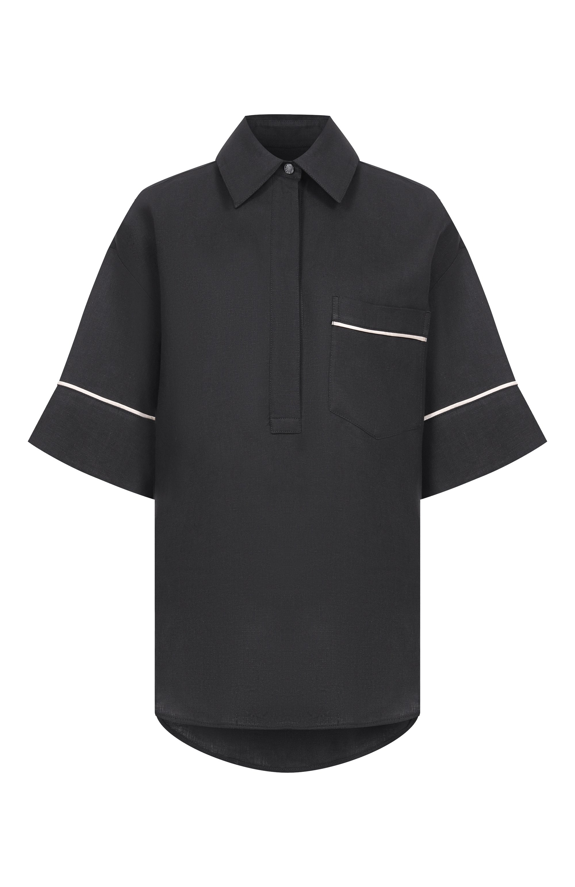 Льняная рубашка AGNONA, арт. TD1109E/U3049E, фото 1