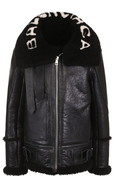Женская укороченная дубленка свободного кроя BALENCIAGA, арт. 436548/TSH11