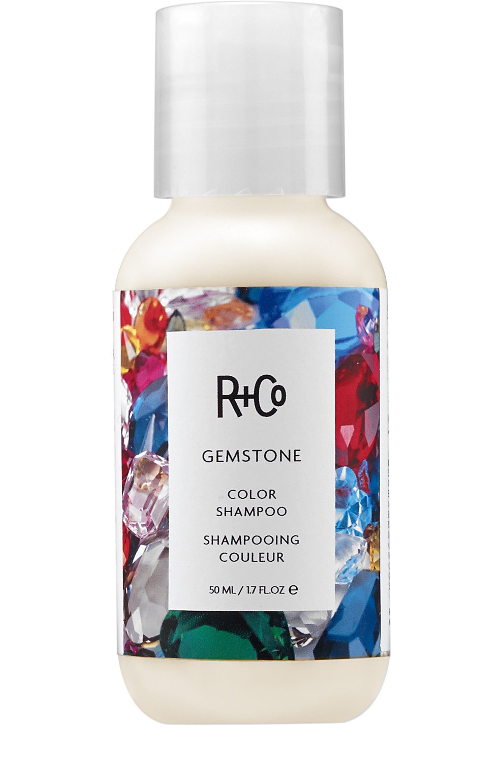 Шампунь для ухода за цветом gemstone (50ml) R+CO бесцветного цвета по цене 1110 руб., арт. 810374020715, фото 1 Шампунь для ухода за цветом gemstone (50ml) R+CO, арт. 810374020715, фото 1