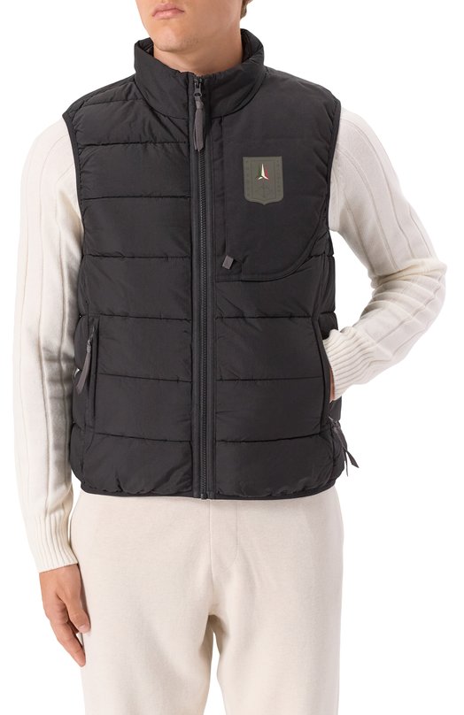 Утепленный жилет Aeronautica Militare AB3023UCT04214 Чёрный  AB3023UCT04214 Фото 3