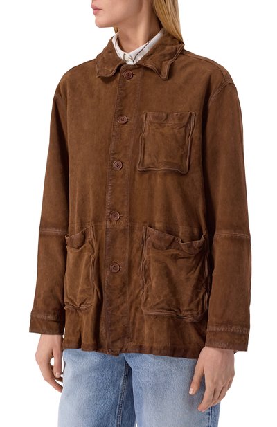 Замшевая куртка P.A.R.O.S.H., арт. D431845/MARFA, фото 3