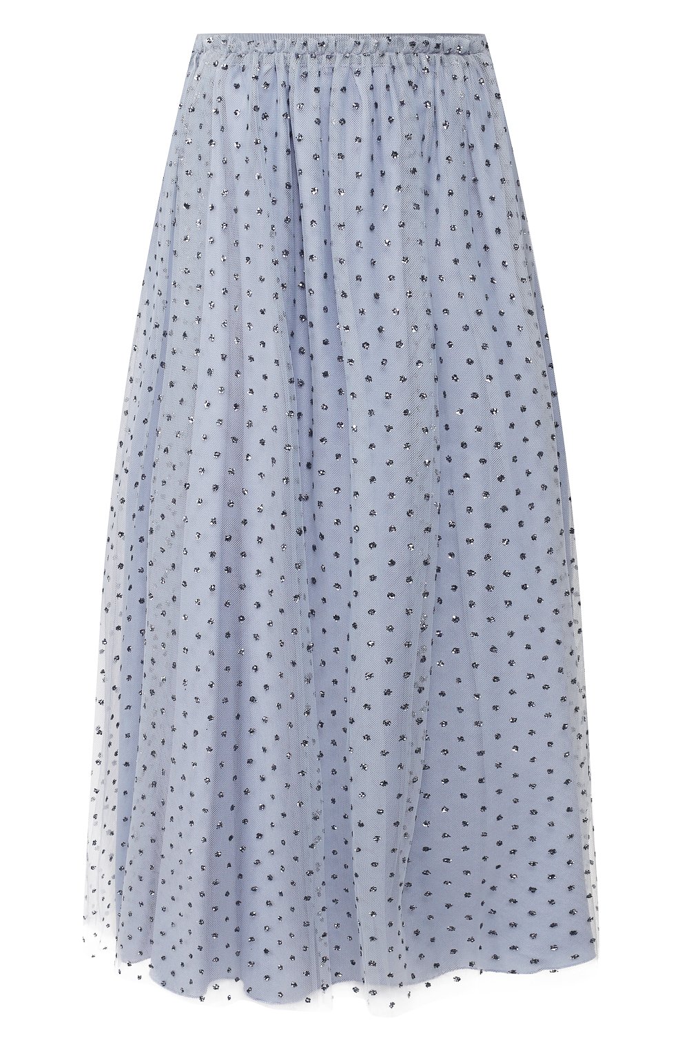 Юбка-миди REDVALENTINO голубого цвета по цене 79450 руб., арт. TR3RA380/4RL, фото 1 Юбка-миди REDVALENTINO, арт. TR3RA380/4RL, фото 1