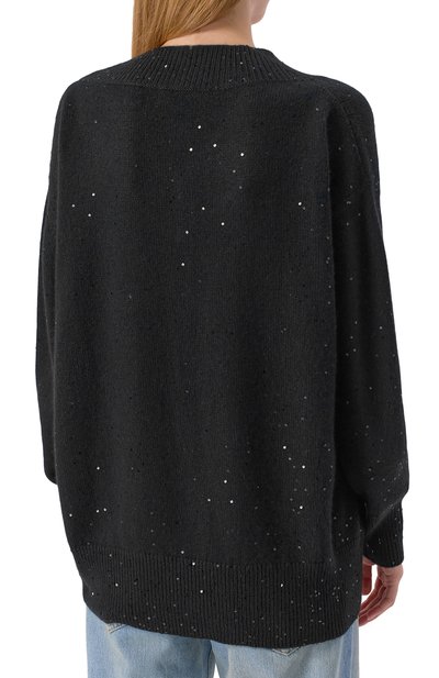 Свитер из кашемира и шелка BRUNELLO CUCINELLI, арт. M73539922, фото 4