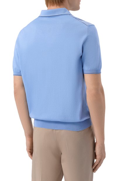 Поло из шелка и хлопка STEFANO RICCI, арт. K818117P31/F26283, фото 4