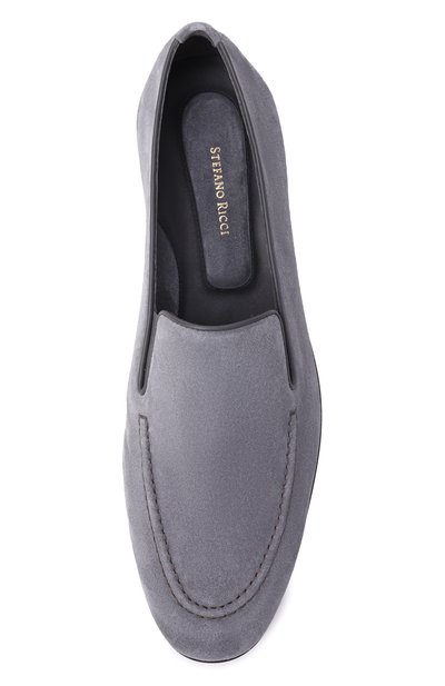 Замшевые лоферы STEFANO RICCI, арт. UC38_G2388/SDP, фото 5