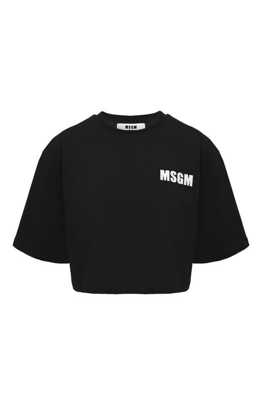 фото Хлопковая футболка msgm