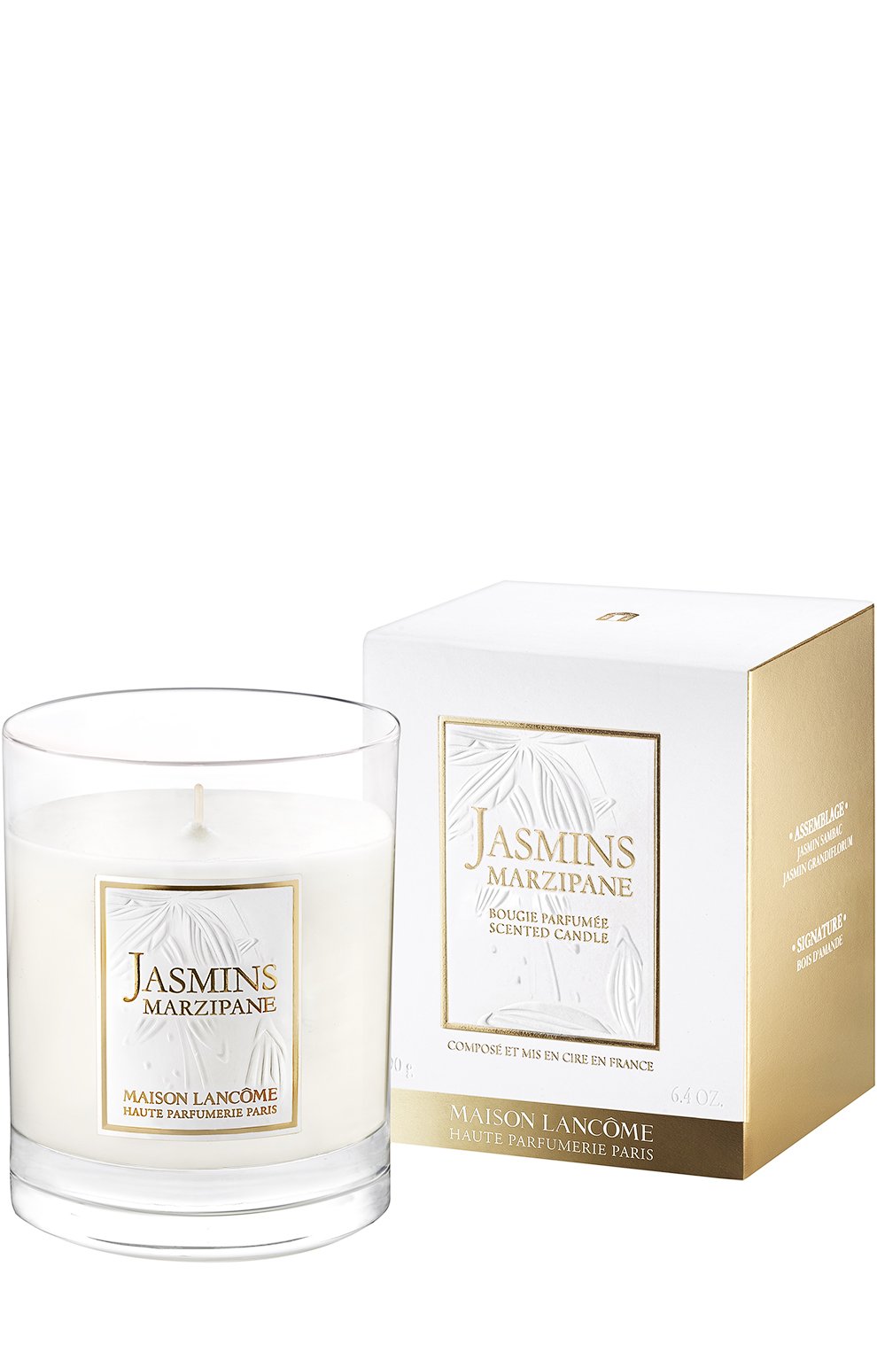 Свеча jasmin marzipane LANCOME бесцветного цвета по цене 5920 руб., арт. 3614271375483, фото 1 Свеча jasmin marzipane LANCOME, арт. 3614271375483, фото 1