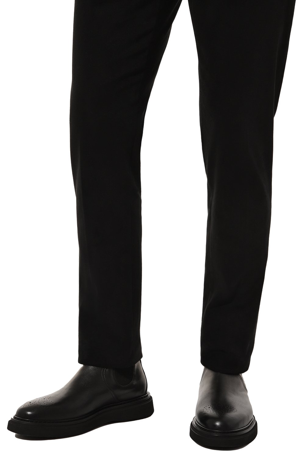 Кожаные челси CAMERLENGO, арт. 16716/NER0, фото 3