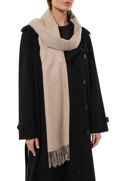 Шарф из шелка и вискозы BRUNELLO CUCINELLI, арт. MSCDAB1100, фото 2