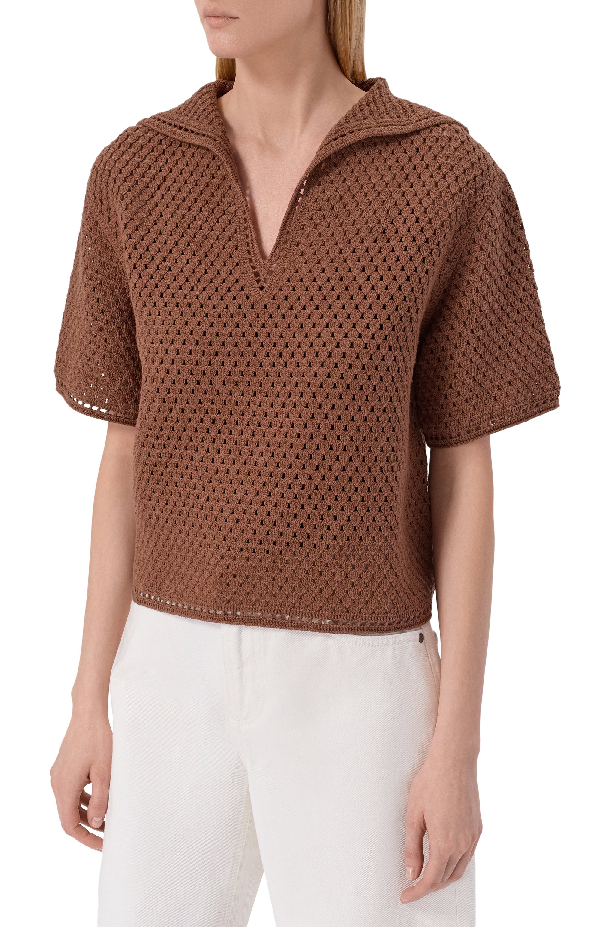 Хлопковое поло 12 STOREEZ, арт. 137940, фото 3