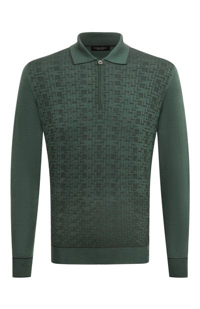 Мужская поло из шерсти и шелка STEFANO RICCI, арт. KE08012P30/E24473