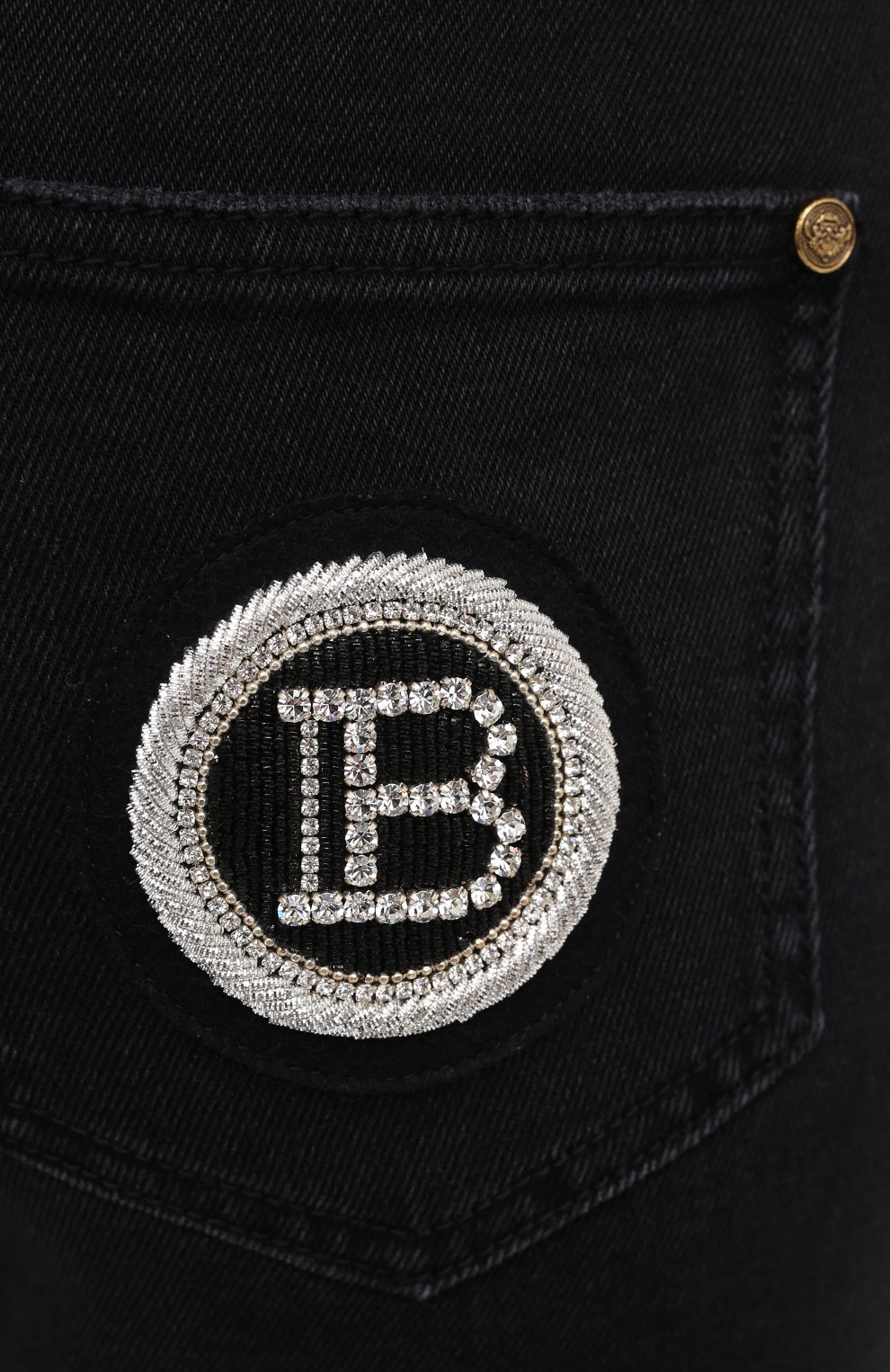 Джинсы BALMAIN темно-серого цвета по цене 106500 руб., арт. UF15515/D047, фото 6 Джинсы BALMAIN, арт. UF15515/D047, фото 6