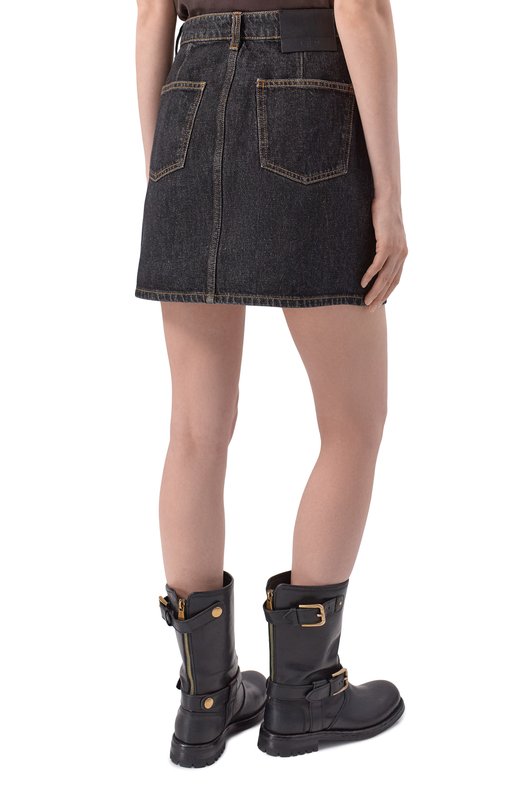 Джинсовая юбка Isya Iro WP31ISYA Серый  WP31ISYA Фото 4