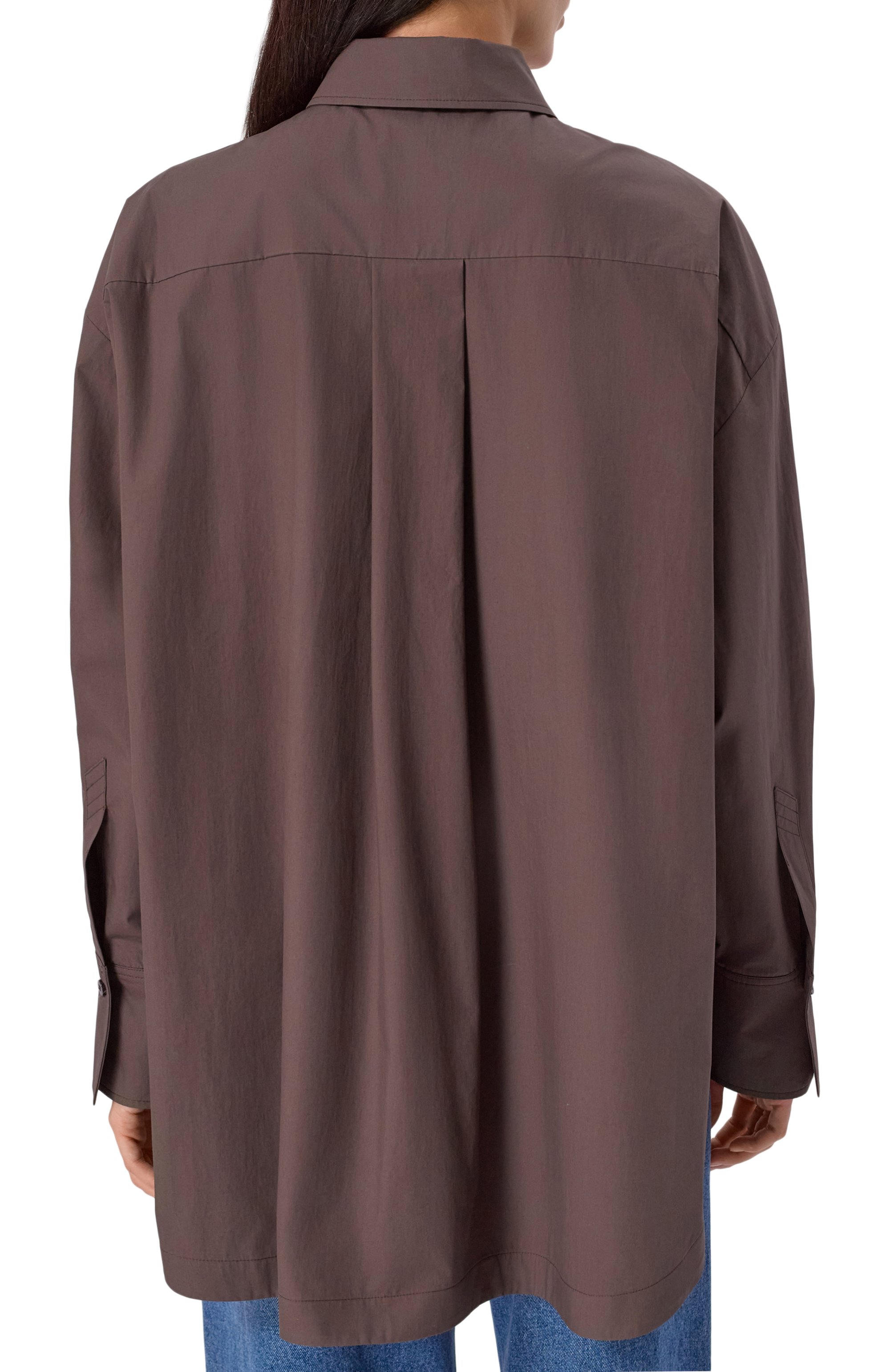 Хлопковая рубашка THE ATTICO, арт. 251WCH00004/CCC052AA, фото 4