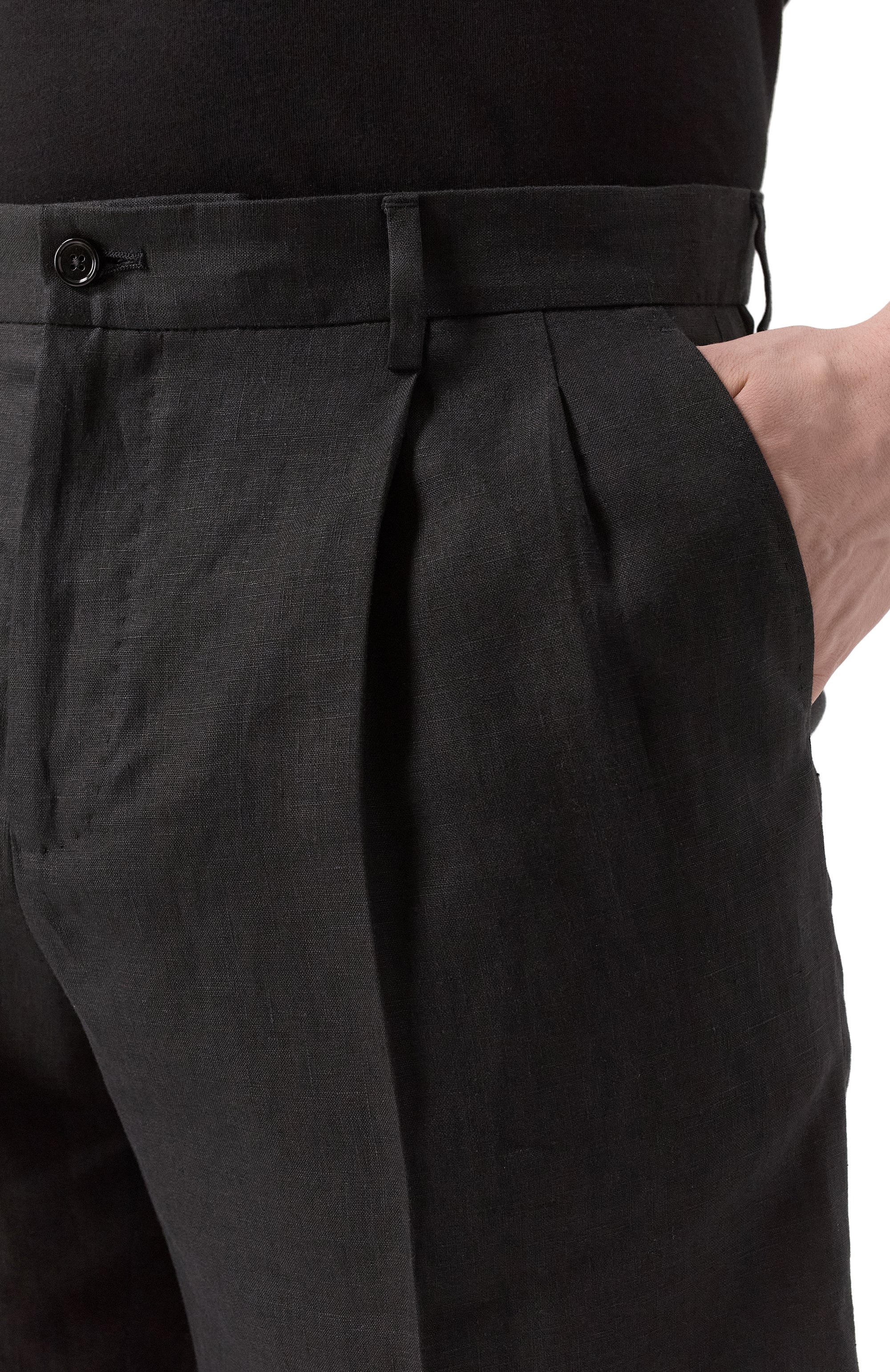 Льняные шорты DOLCE & GABBANA, арт. GW0MAT/FU4K6, фото 5