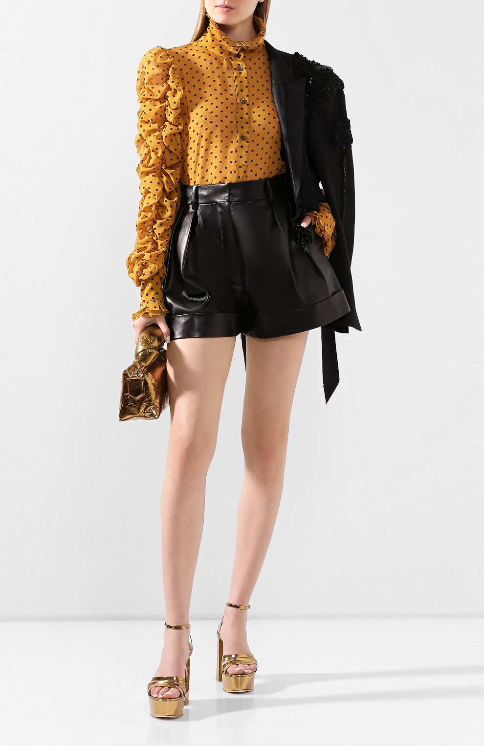 Шелковая блузка DRIES VAN NOTEN, арт. 201-10718-9410, фото 2