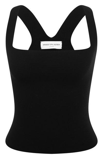 Женская майка из вискозы DRIES VAN NOTEN, арт. 231-031217-6711