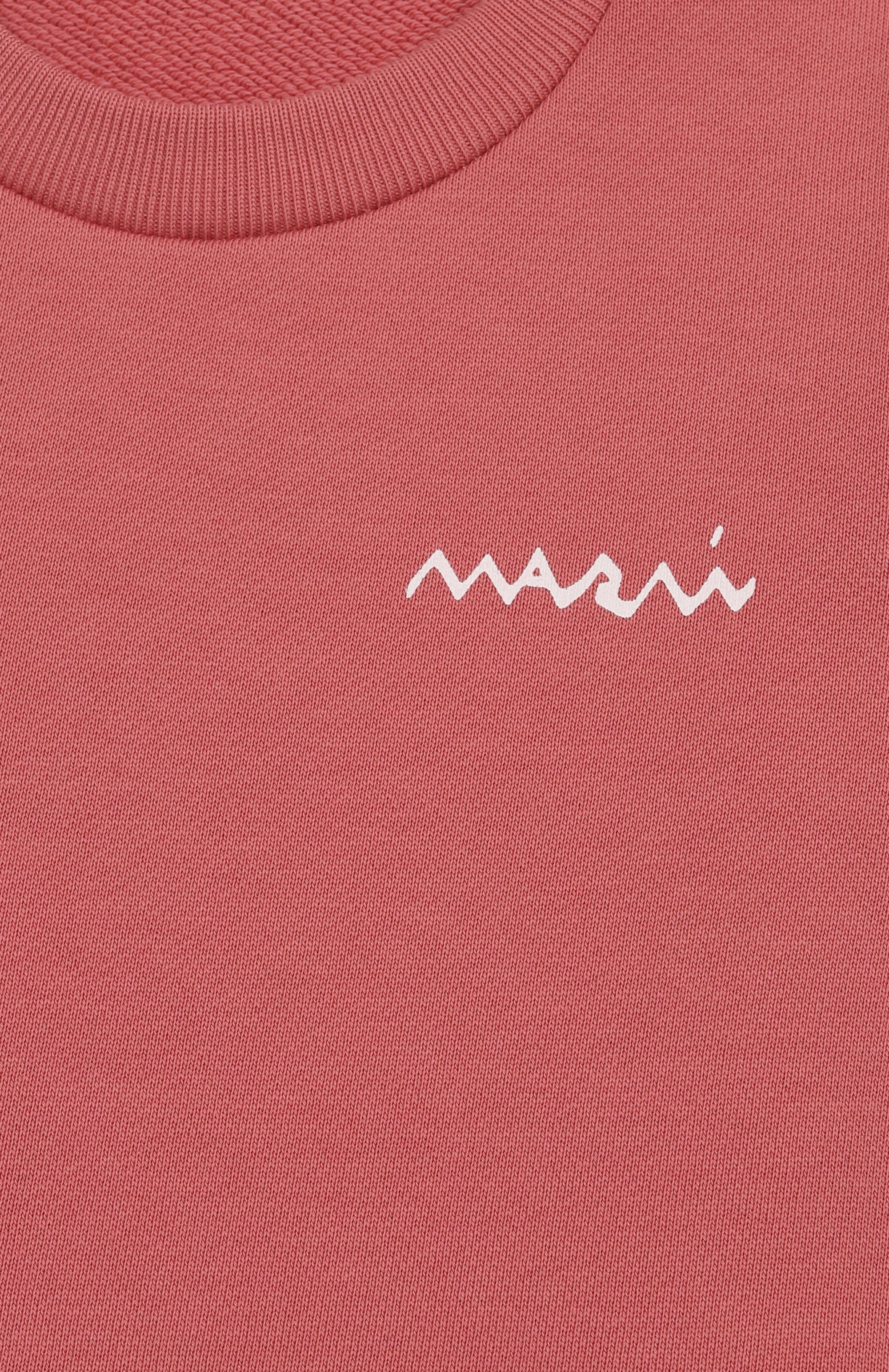 Хлопковое платье MARNI темно-розового цвета по цене 10650 руб., арт. M01514/M00V0, фото 3 Хлопковое платье MARNI, арт. M01514/M00V0, фото 3