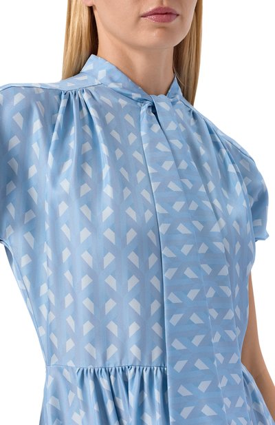 Шелковое платье MVST, арт. M26.2PW.D032/F127 TWILL PRINT, фото 4