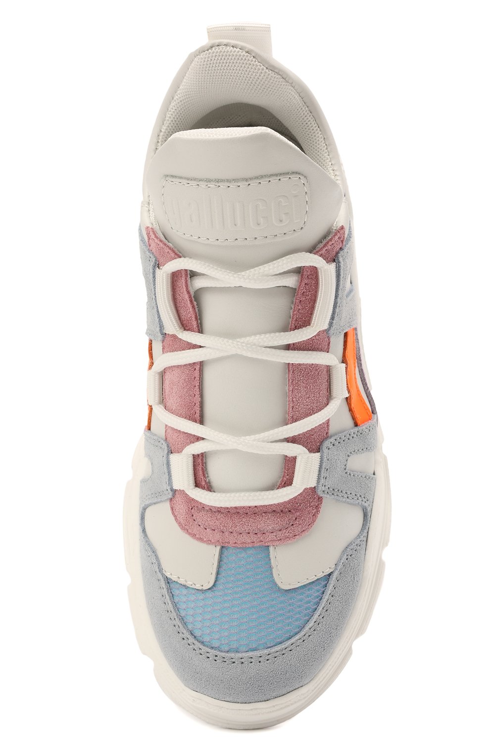 Кожаные кроссовки GALLUCCI, арт. J20168MM/SC T T G0M VEL/TTE/KY0, фото 4