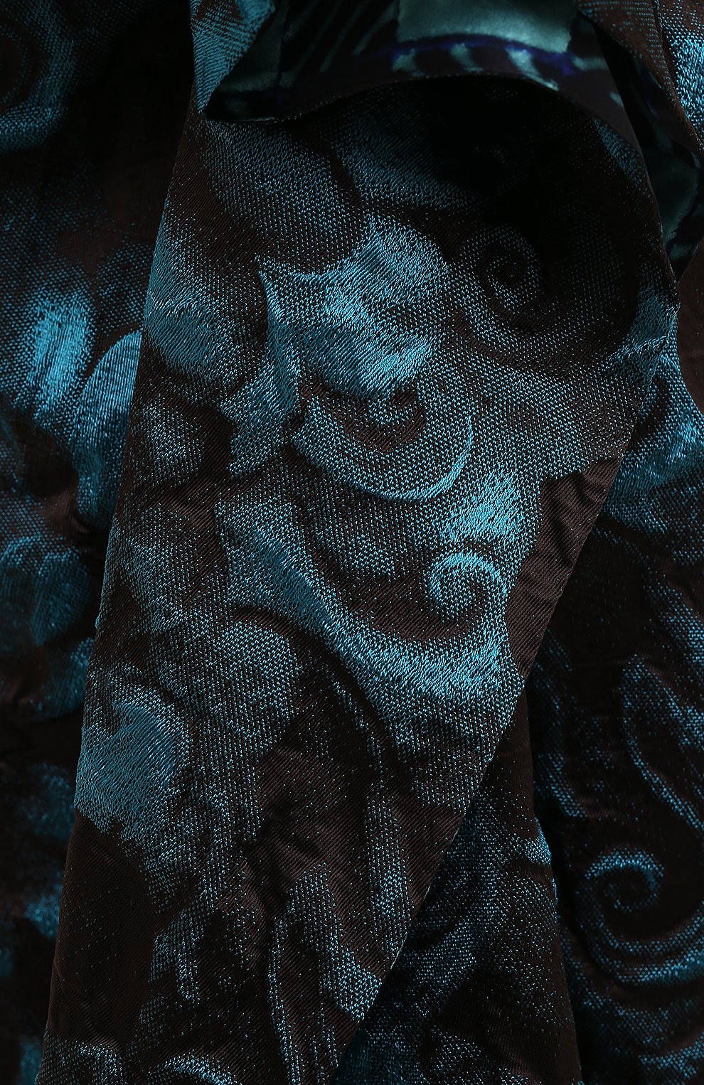 Юбка DRIES VAN NOTEN бирюзового цвета по цене 109500 руб., арт. 202-10896-1334, фото 6 Юбка DRIES VAN NOTEN, арт. 202-10896-1334, фото 6