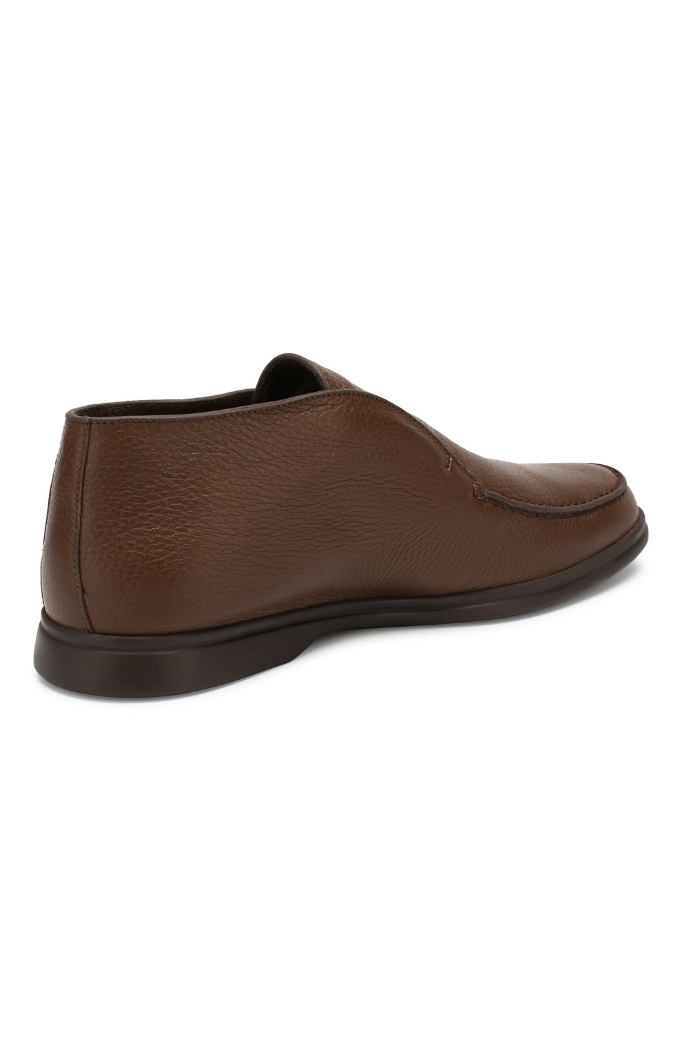 Кожаные ботинки open walk  с внутренней меховой отделкой LORO PIANA, арт. FAI5538, фото 4