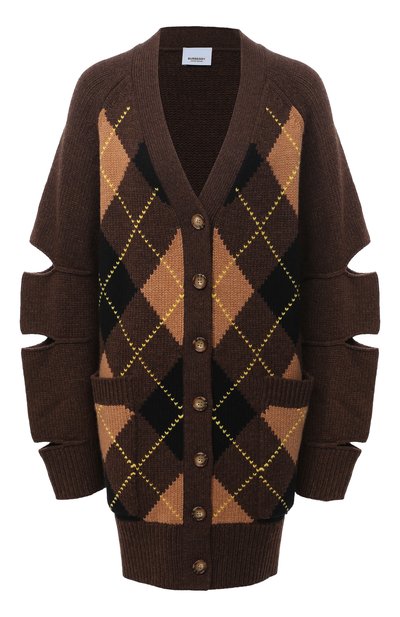 Женский кардиган из шерсти и кашемира BURBERRY, арт. 8037239