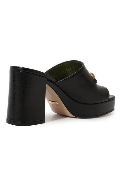 Кожаные мюли GUCCI, арт. 602390 CPD90, фото 3